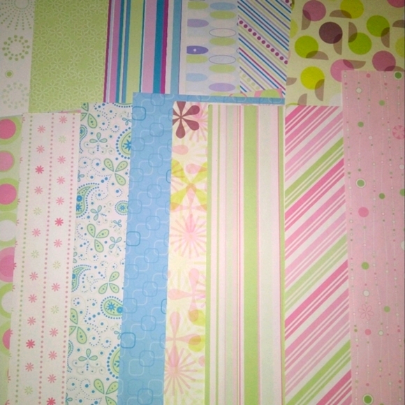 Colorful Patterned Scrapbook Paper - Picture 6 of 7